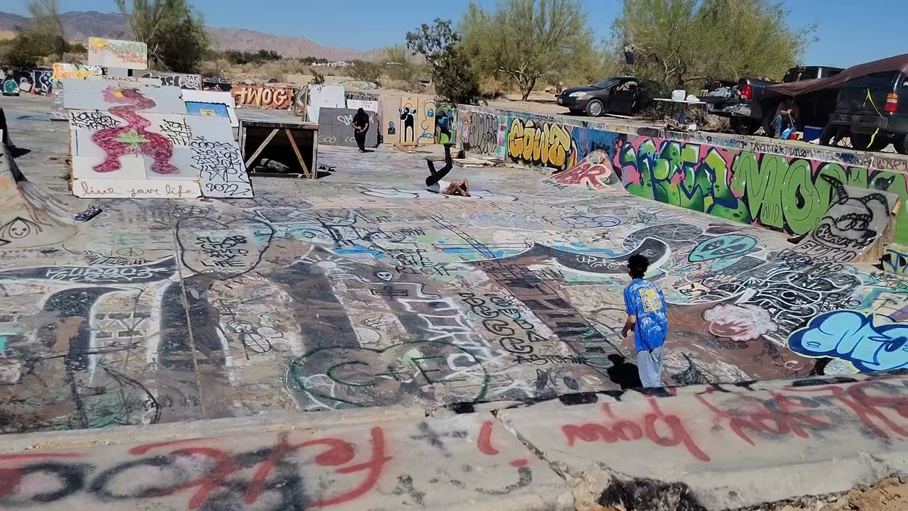 Slab City Skate Park has impromptu Skate competition