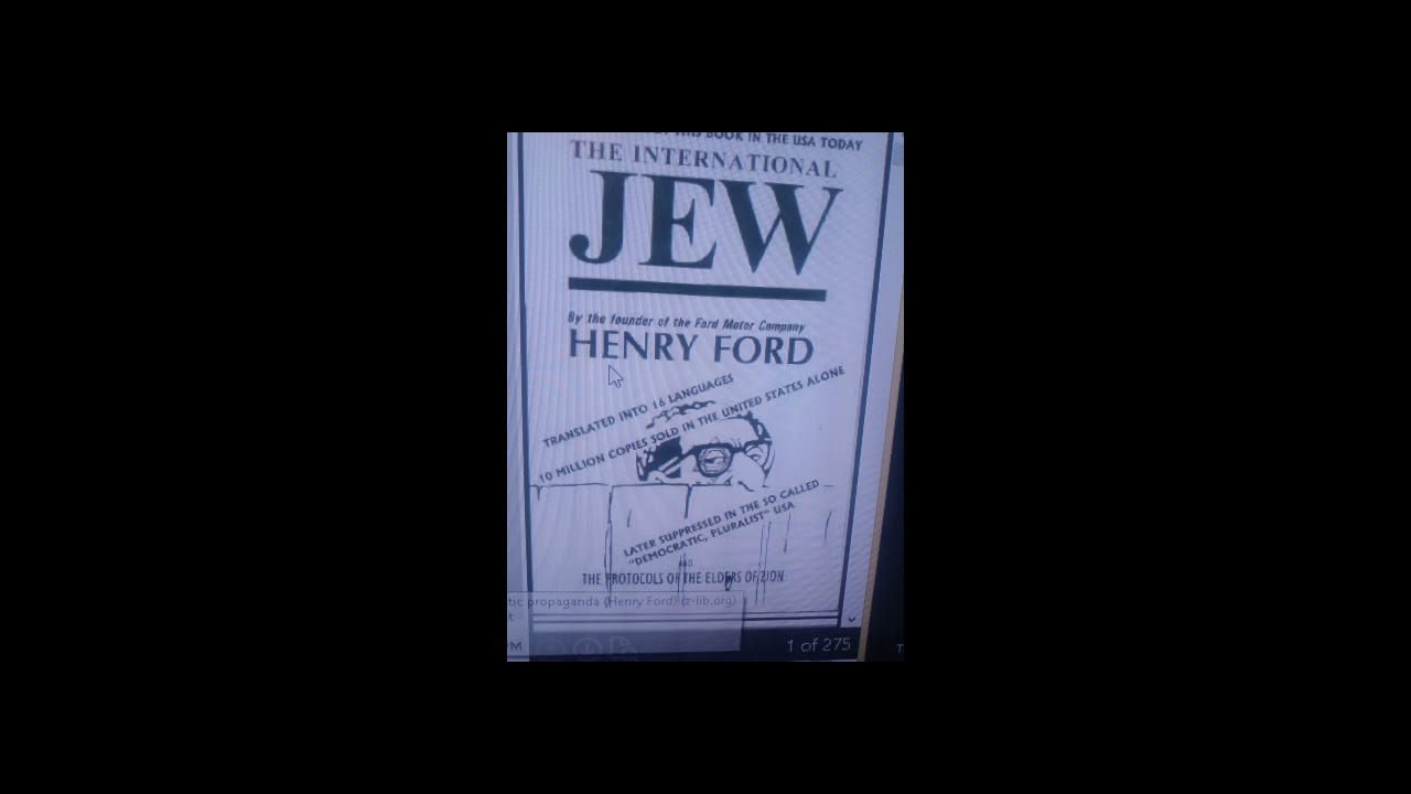 The International Jew Antisemitic Propaganda Book - By Henry Ford