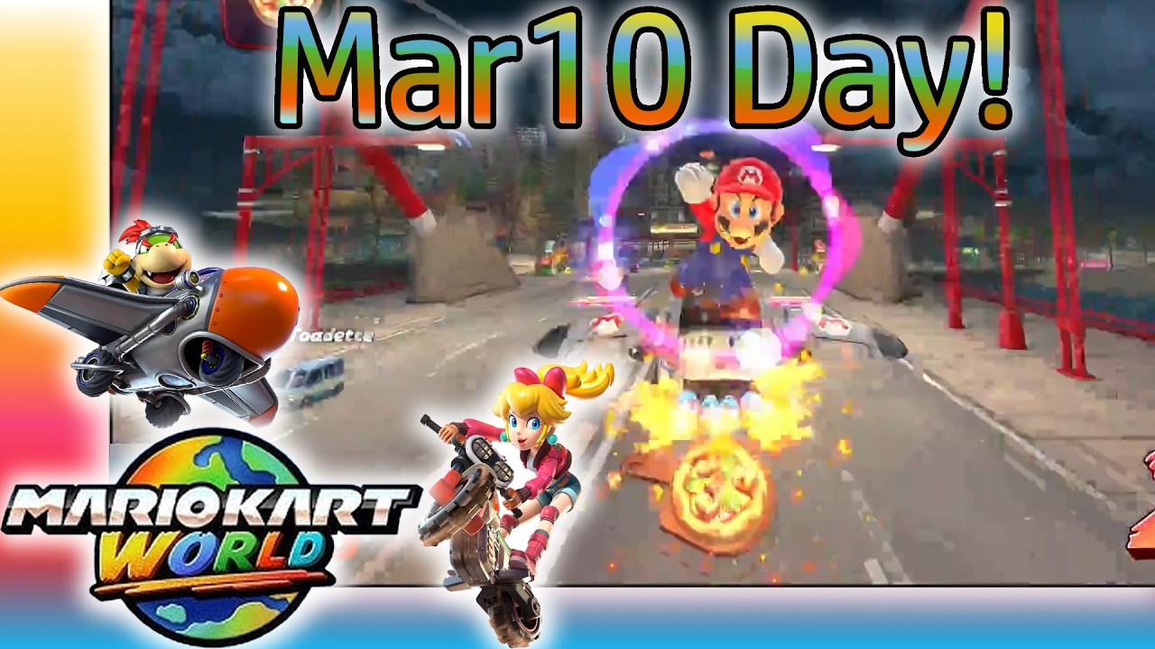 Happy Mar10 Day! - Playing Mario Kart World
