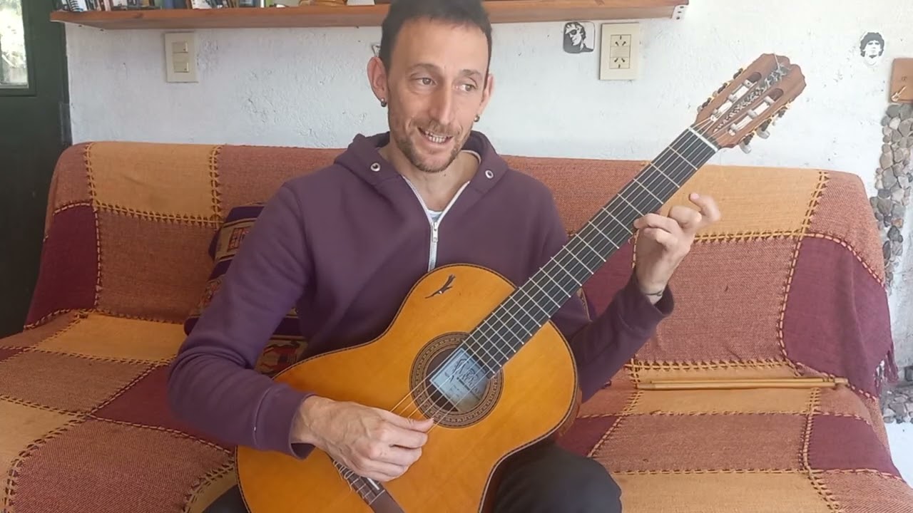 De m&iacute; (Charly Garcia) - C&oacute;mo tocar en Guitarra - Parte 2