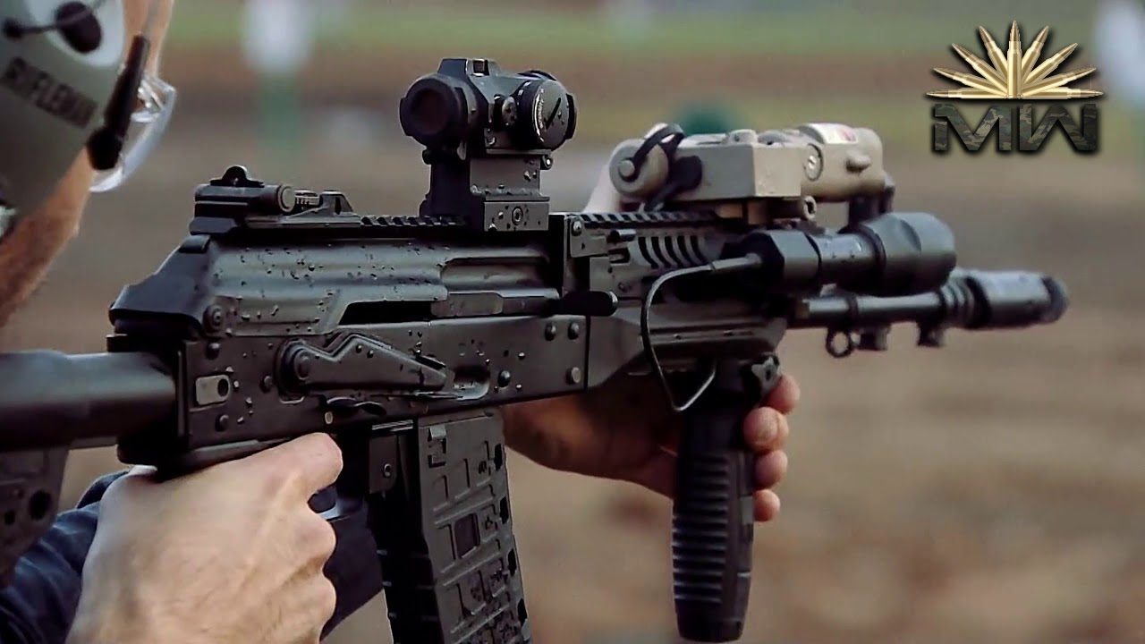 Российская штурмовая винтовка АК-12