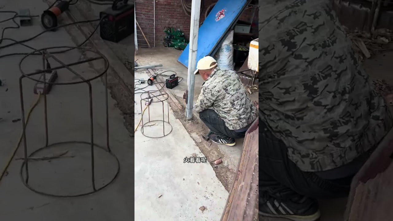 今天我爸安个仓库门，我做的红烧肉豆角干嘎嘎香比肉还好吃，就问你们馋不馋#农村原创视频 #农村美食 #2025新农人计划 #记录真实生活 #干豆角