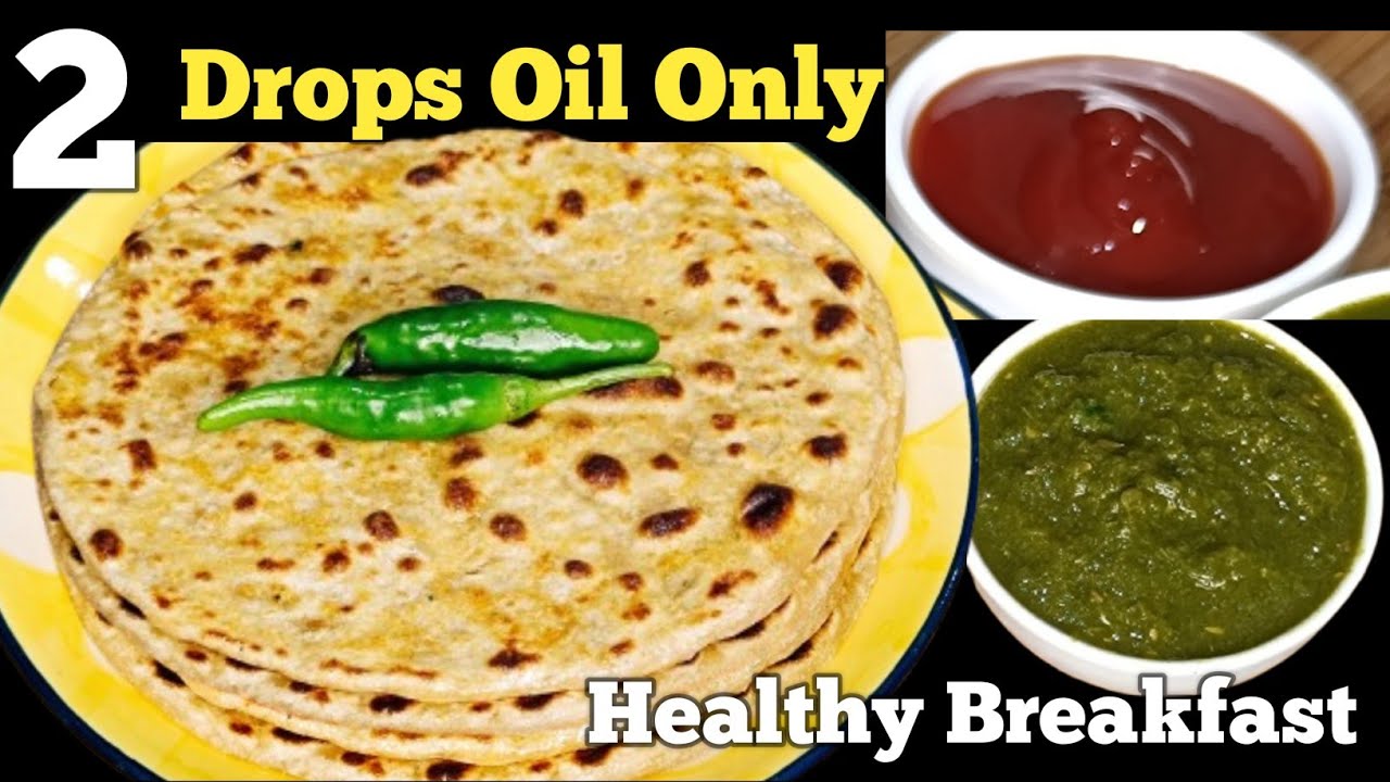 High Protein Breakfast | Healthy Breakfast Recipes | Chana Dal Paratha