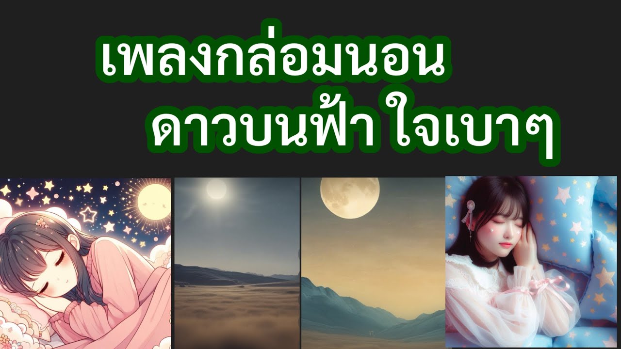 เพลง กล่อมนอน ดาวบน ฟ้าใจเบาเบา
