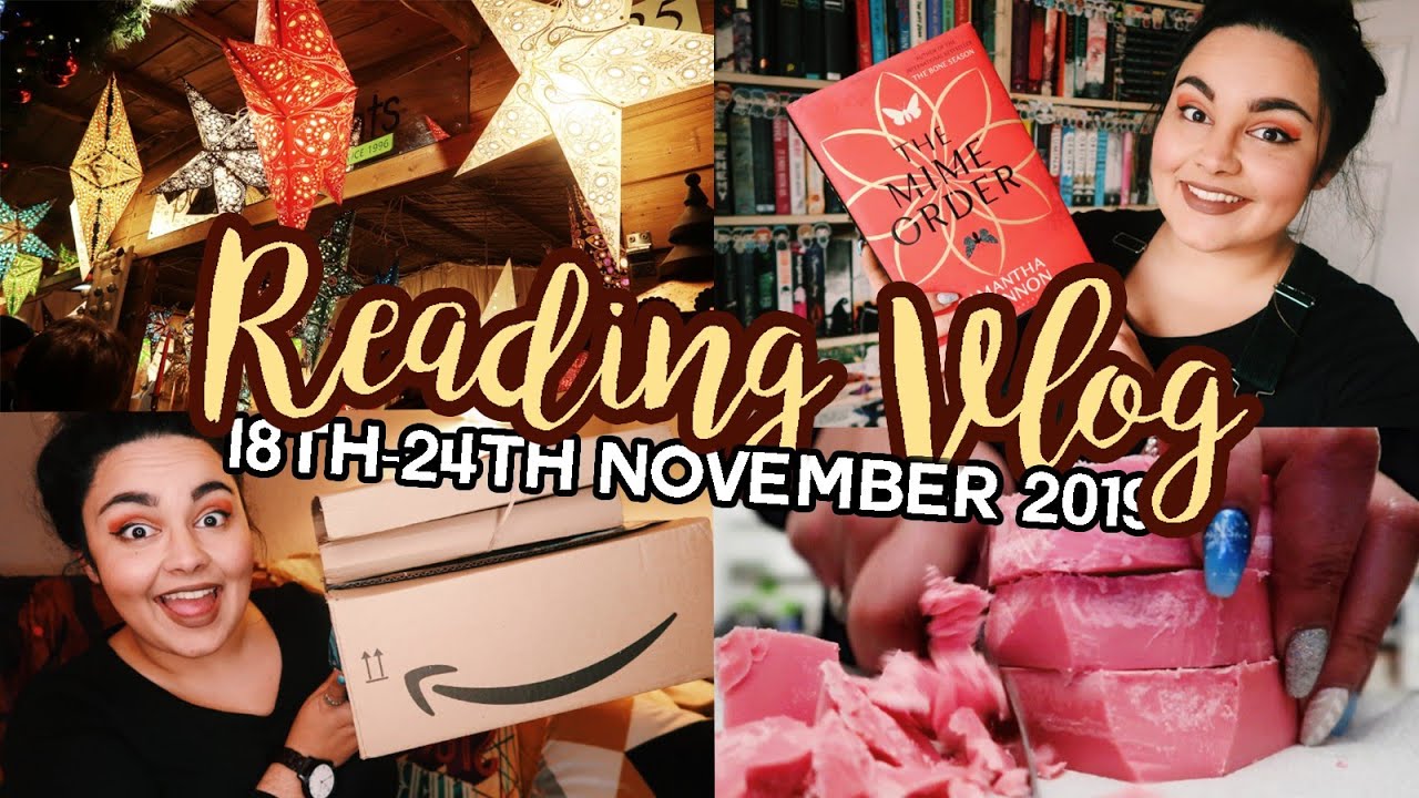 READING VLOG #68 // Christmas Markets, Candle Making & Bookish Gifts // 2019