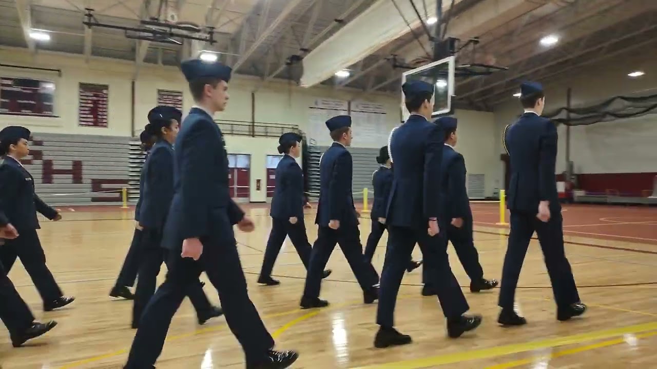 PVMHS Unarmed AFJROTC Jan. 13, 2024