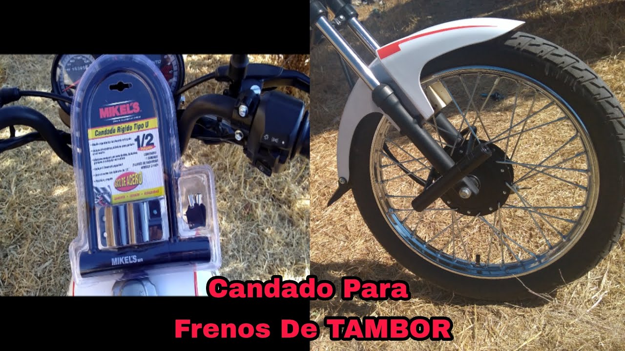 Candado Para Moto Con Frenos De TAMBOR 🔐 Candado MIKEL'S Unboxing 🔥 VENTO XPRESS 170 🔥 XPRESS 150 🏍️