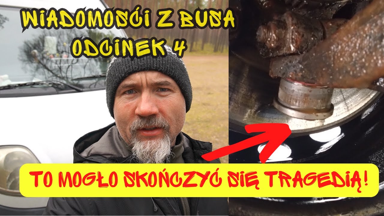 Wypadł sworzeń wahacza, drabina przytrzasnęła palce, kibelek truje a AndroidAuto daje po oczach