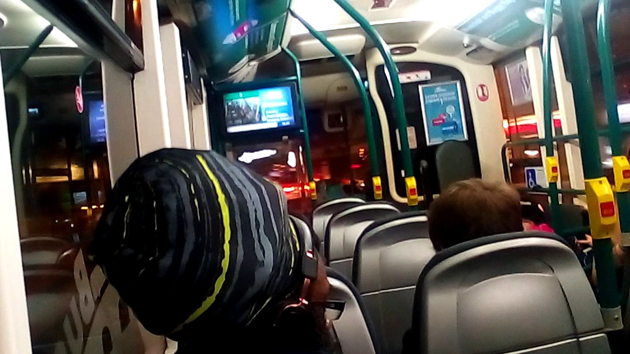 Green Line 9 Bus 358 from Rushcliffe Leisure Centre to Victoria Centre