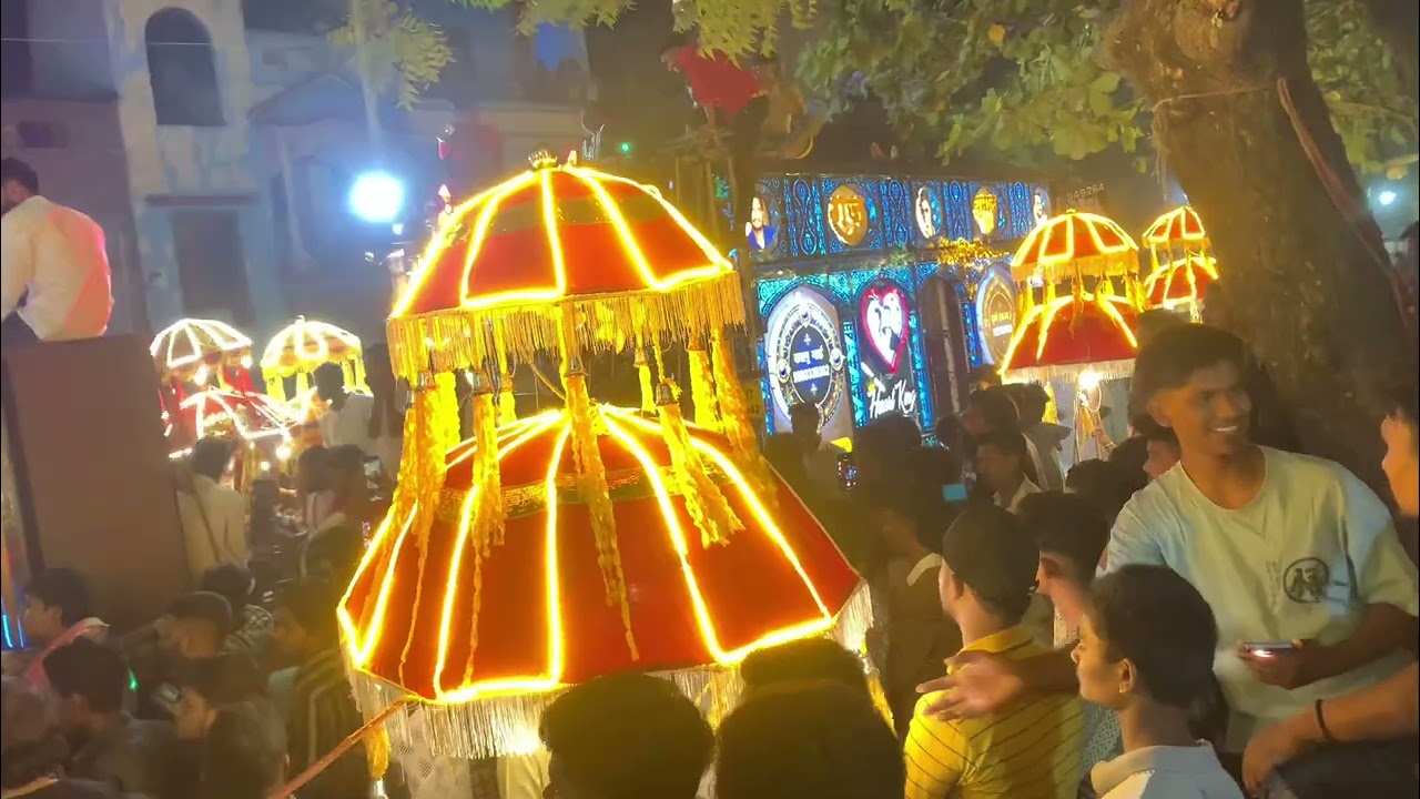 Raj dhumal Durg || itwari sandal Nagpur 2024|| more Angana muinuddin ayo re qawwali💚