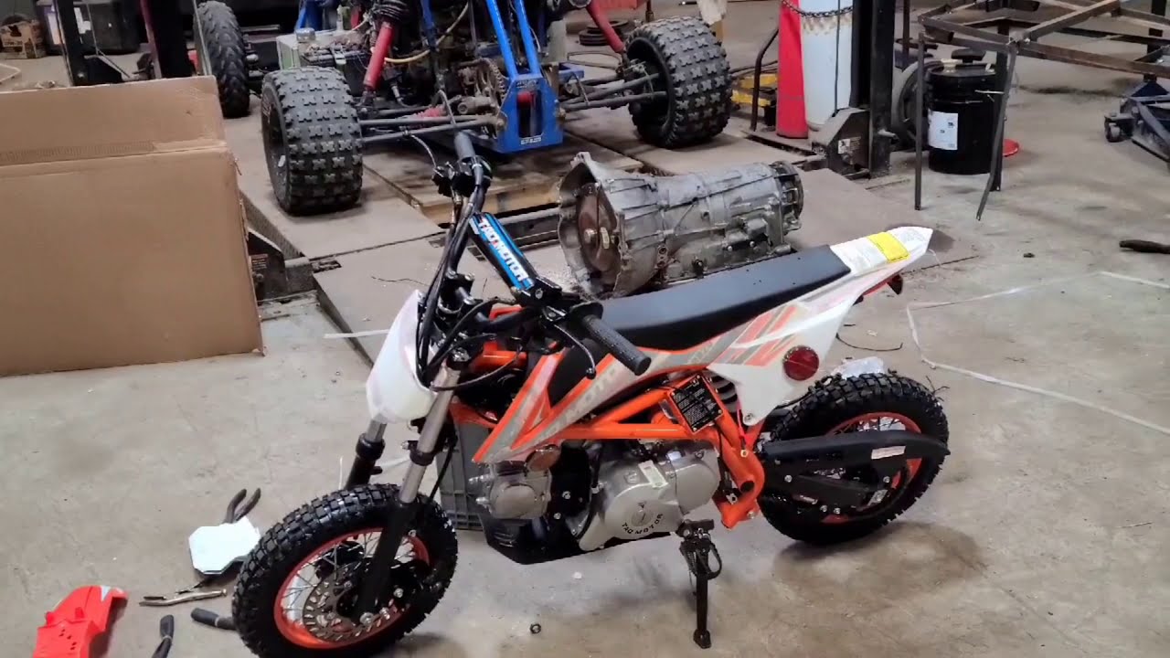 Unboxing Tao Motors DB20 Pit Bike
