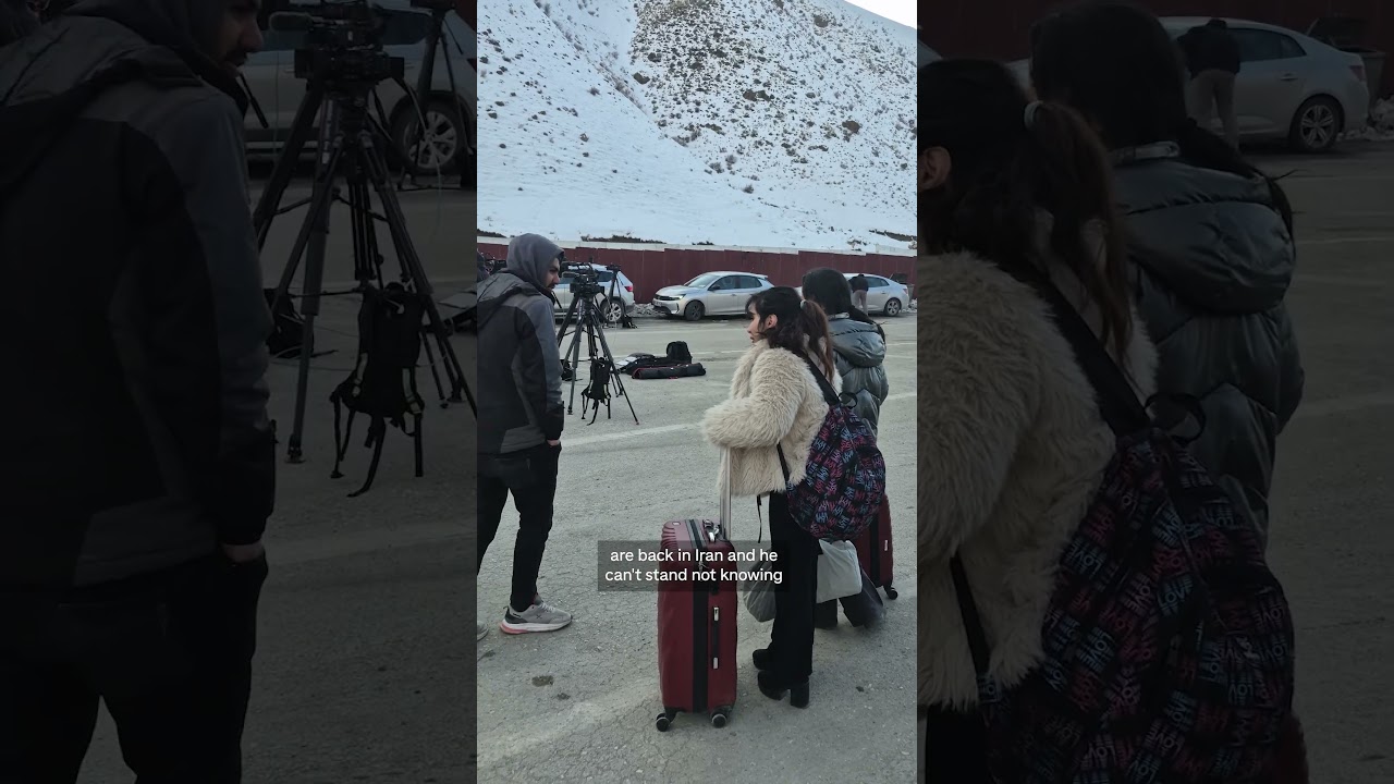 Iranian civilians are now fleeing the relentless bombing for neighboring Turkey