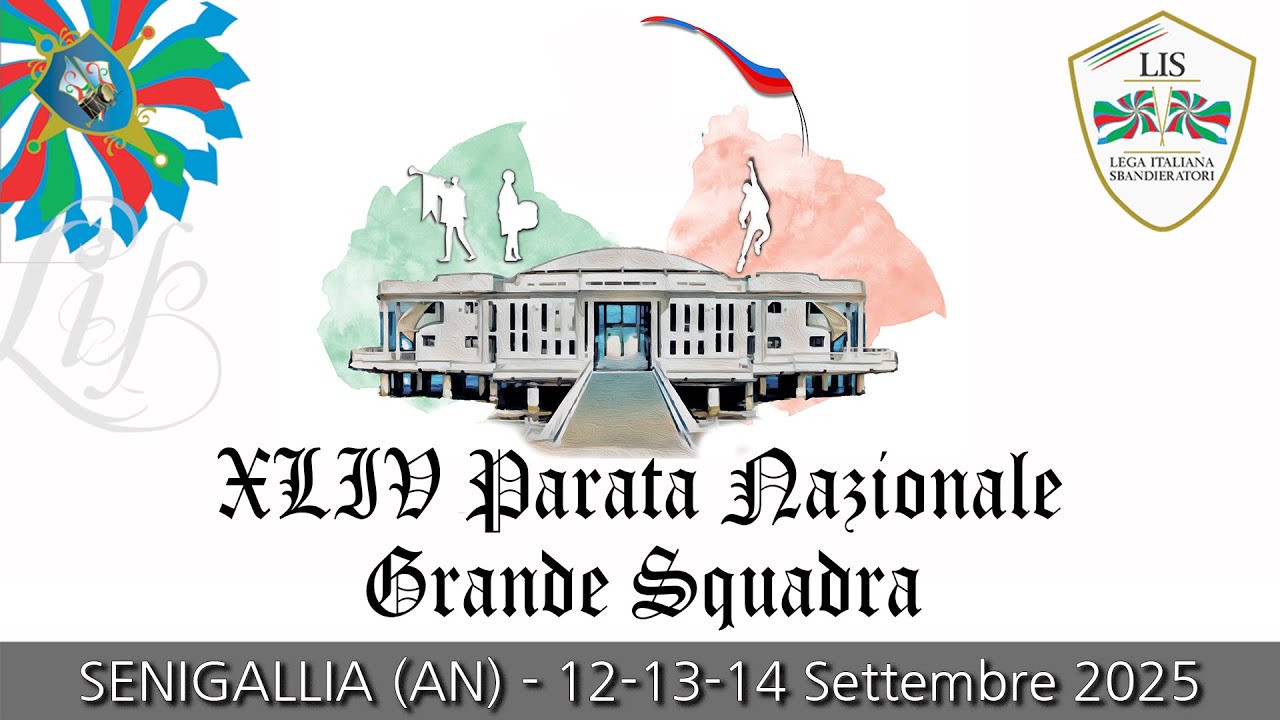 XLIV Parata Nazionale della Bandiera - Gara di Singolo Tradizionale e Grande Squadra - In Diretta