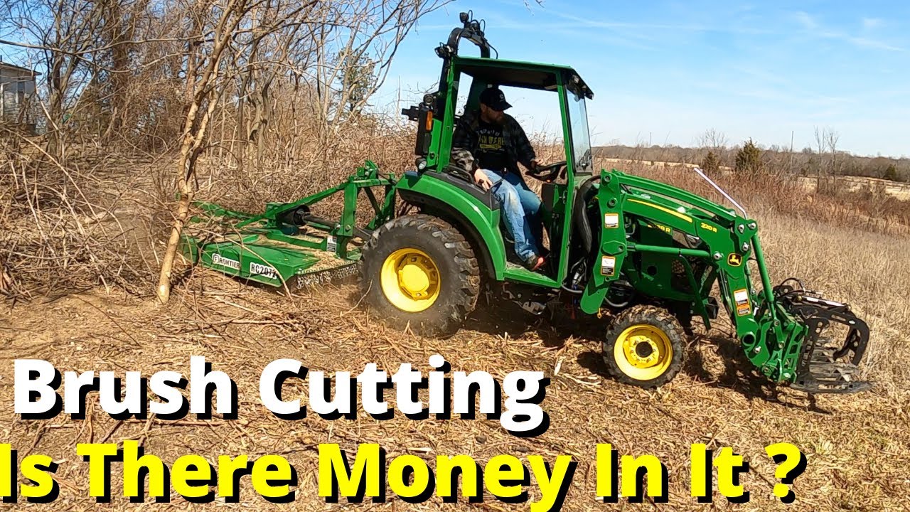 2038R Brush Hogging For a Customer - How Much Should I Charge?