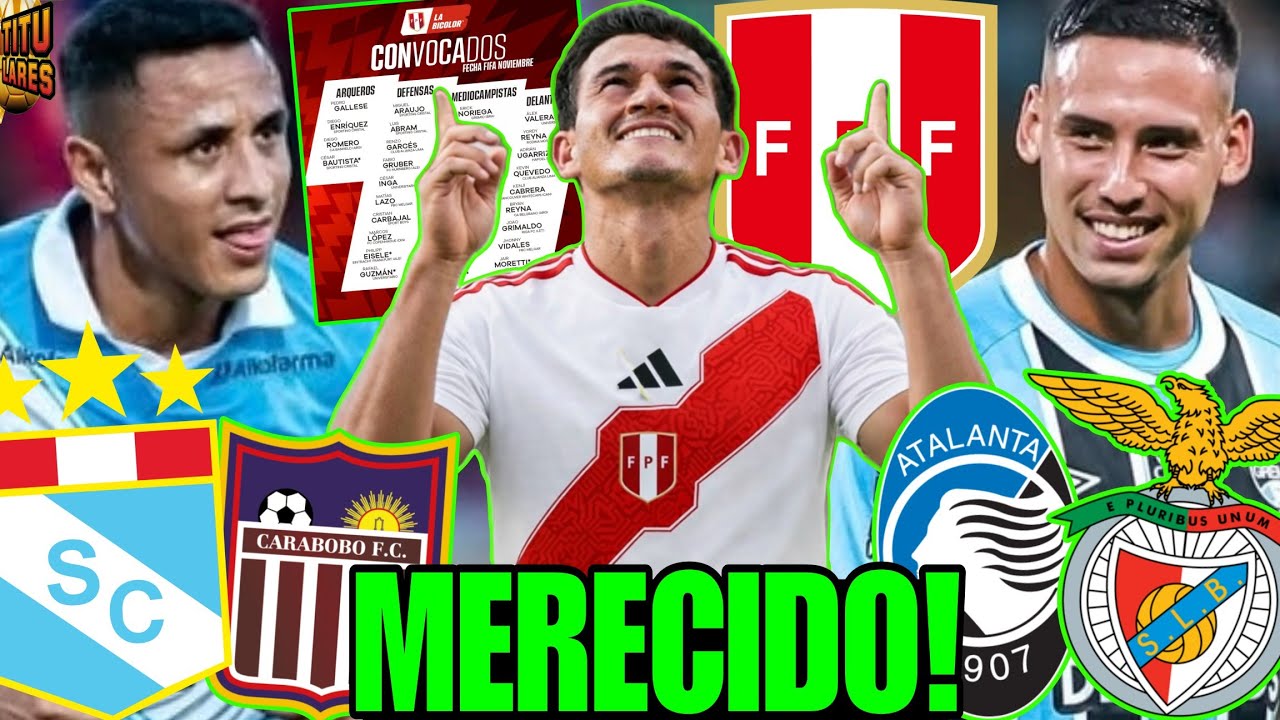 JAIRO VÉLEZ CONVOCADO a SELECCIÓN 🇵🇪! CRISTAL FAVORITO vs CARABOBO? ERICK NORIEGA a EUROPA