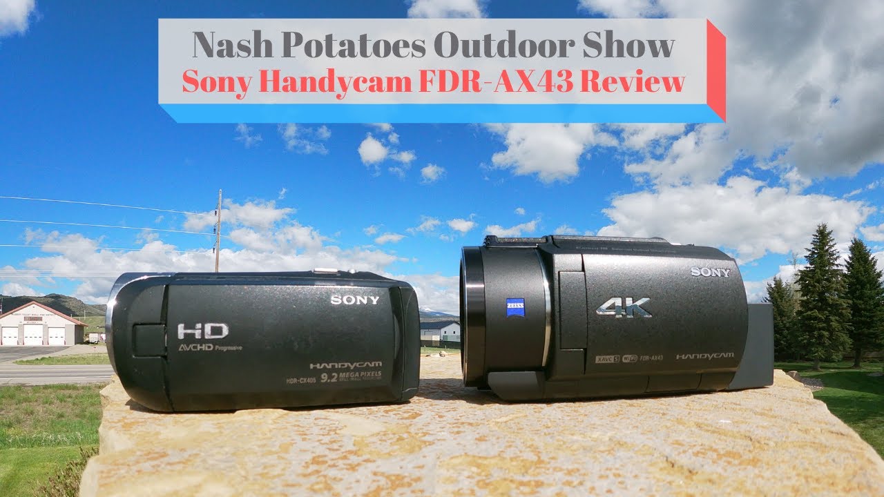 Обзор Sony Handycam: FDR-AX43 против HDR-CX405