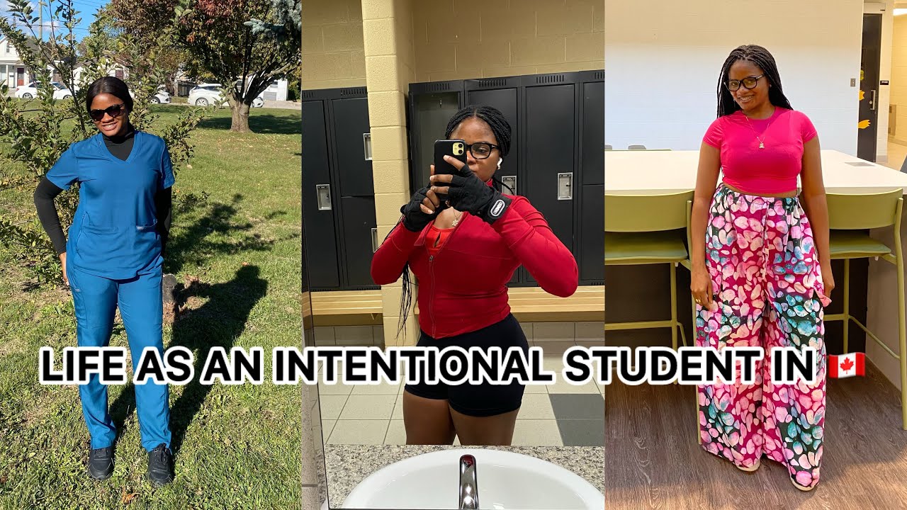LIFE IN CANADA 🇨🇦 AS A PSW STUDENT-A week in my life 