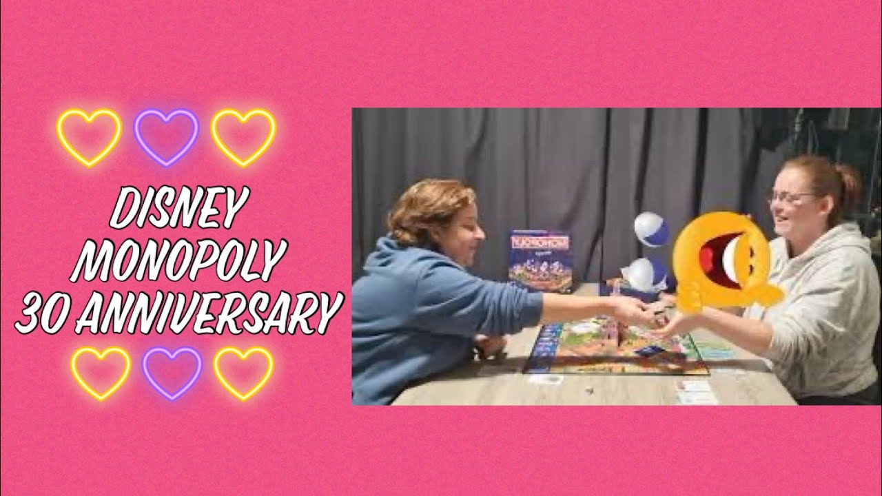 DE Disney 30 jaar Monopoly Spel 🤩