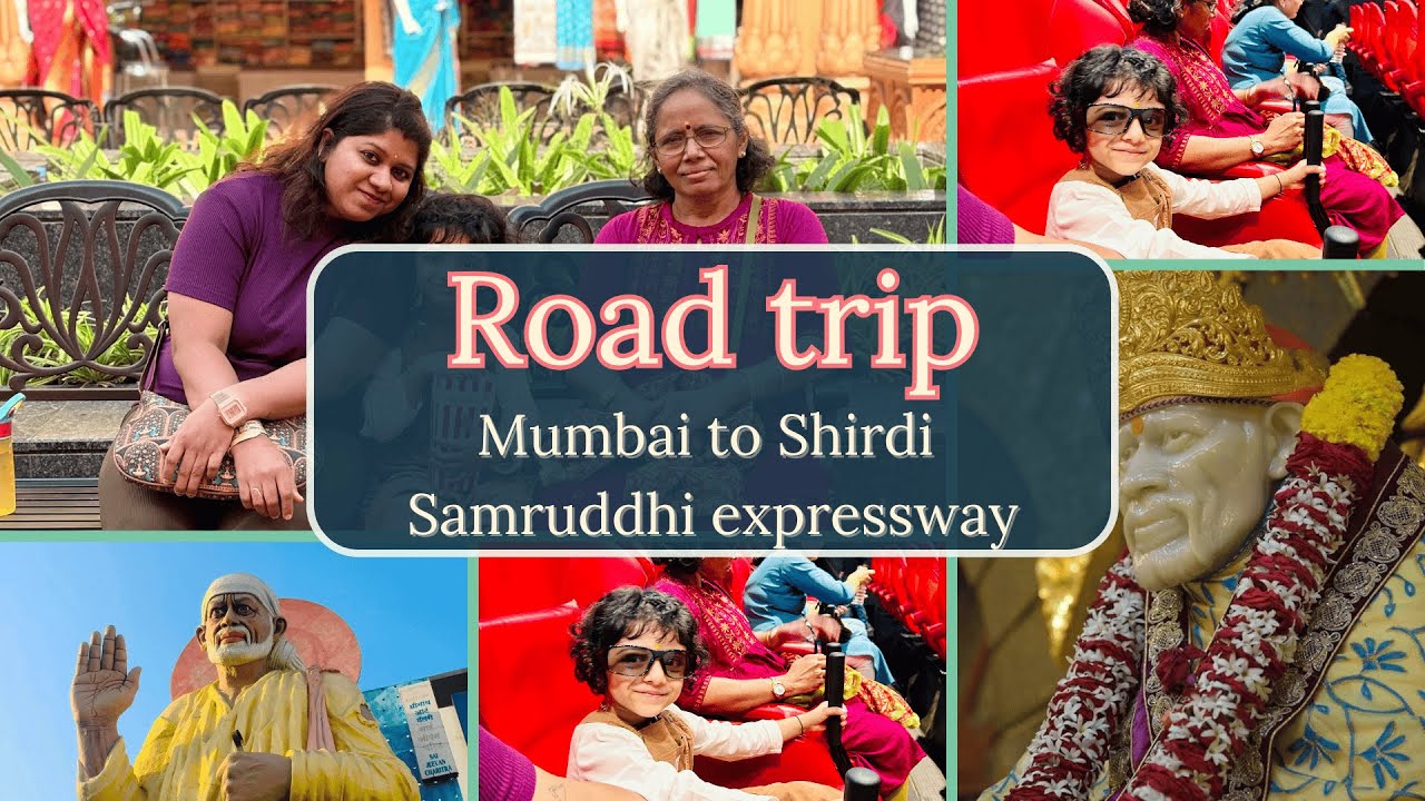 Mumbai to Shirdi Road Trip in Just 3 Hours | Samruddhi Mahamarg Experience 🇮🇳