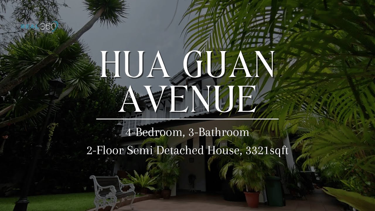 4-Bedroom Semi-Detached House on Hua Guan Avenue | Virtual Tour by Real360