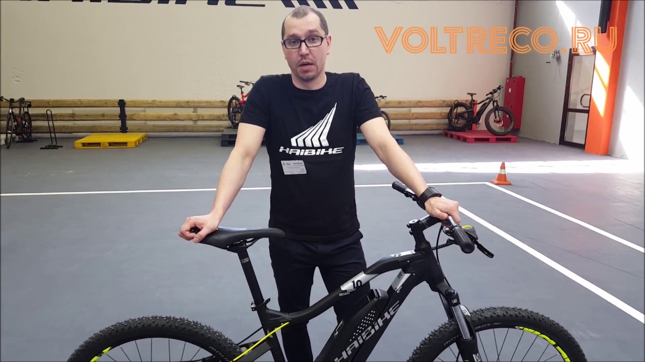 Электровелосипед Haibike Sduro HardSeven 1.0 400Wh Обзор Тест Драйв Voltreco.ru