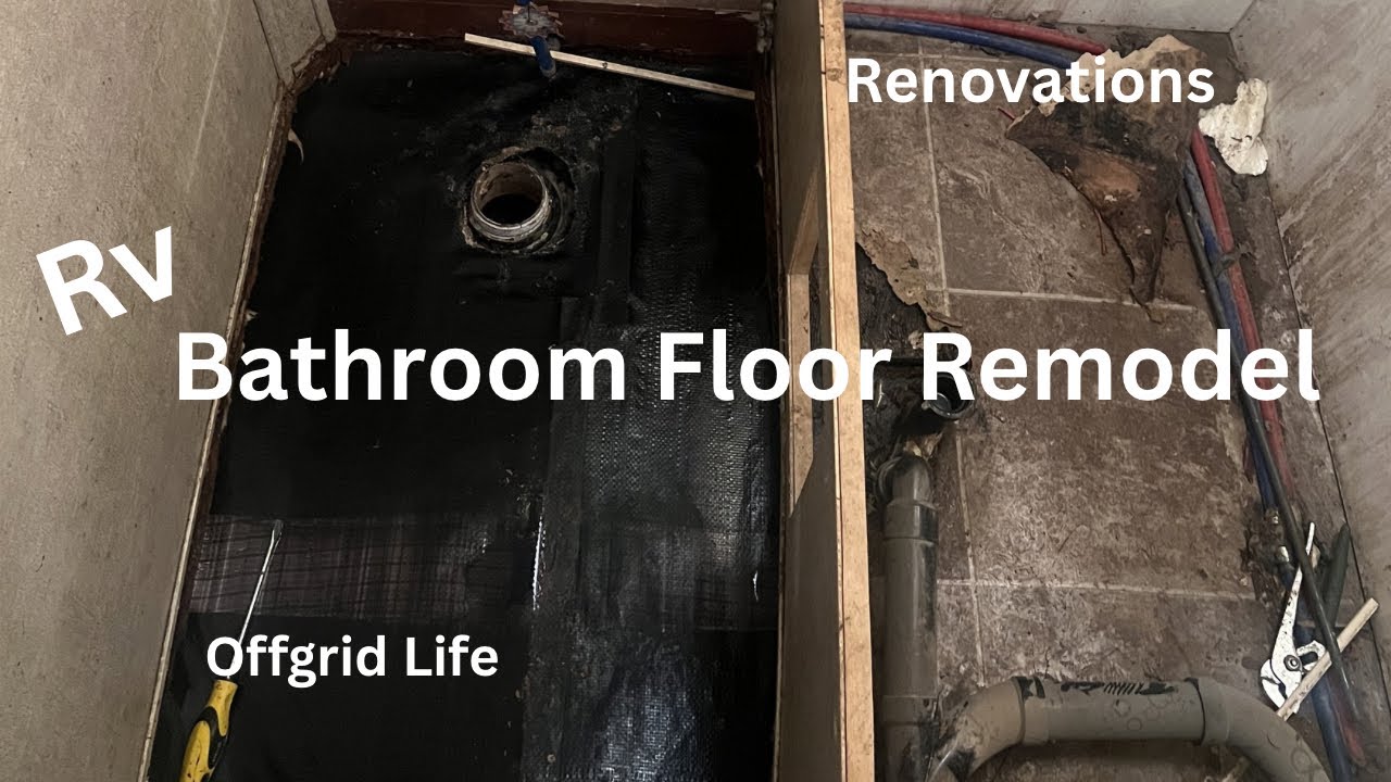 2011 Wildwood Camper/Camper Renovations PT.2 ~ Bathroom Floor Remodel 