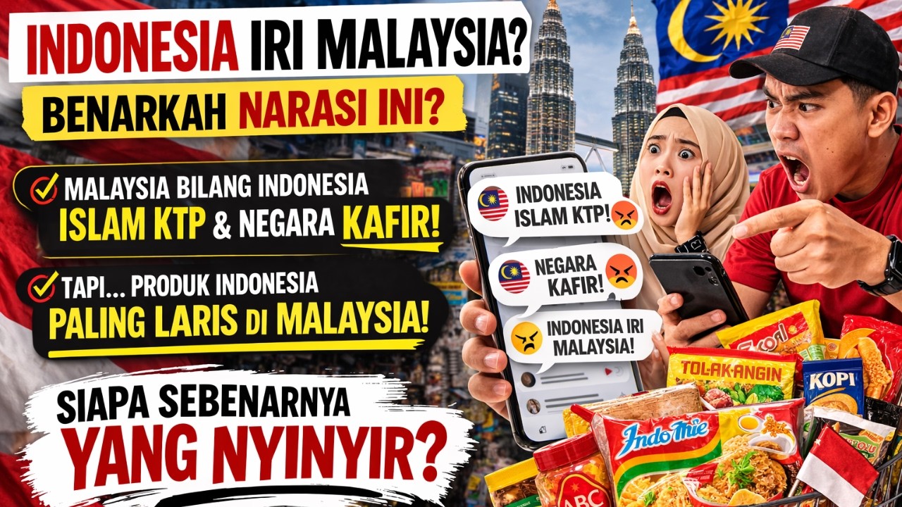 #127: Narasi ‘Indonesia Iri Malaysia’ Diuji: Siapa Sebenarnya yang Nyinyir?