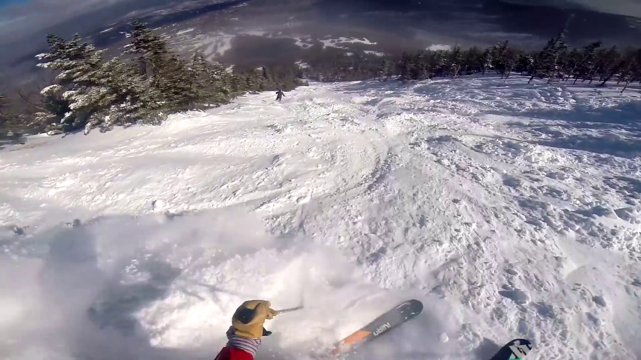 Powder Day - Skiing Sugarloaf Mountain in Maine
