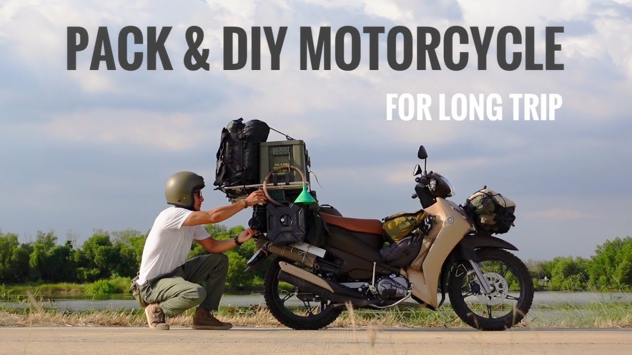 Pack & DIY Motorcycle Road Trip | เตรียมพร้อมเดินทางไกล เอาอะไรไปบ้าง