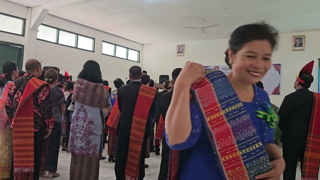 Manjalo Gondang di Pesta Bona Taon Punguan Tampubolon, Boru, Bere/ Ibebere Kota Bogor Tahun 2024