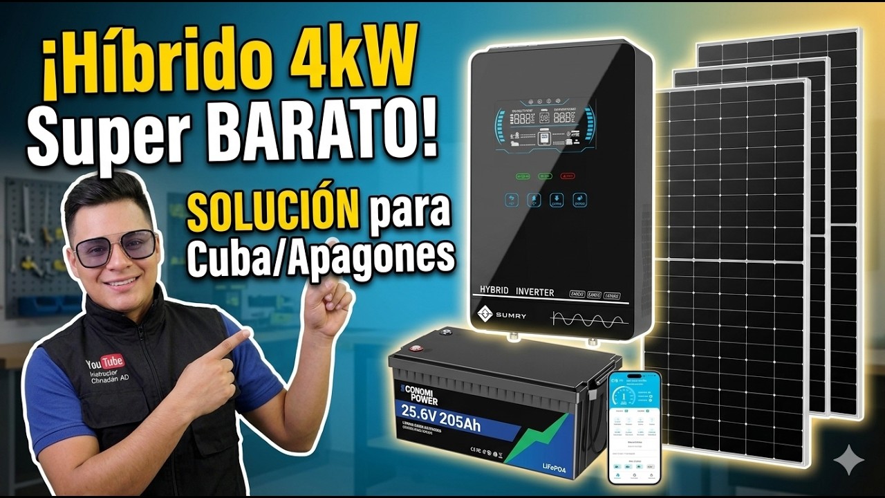 Inversor de 4kW Low Cost: ¿La solución definitiva?