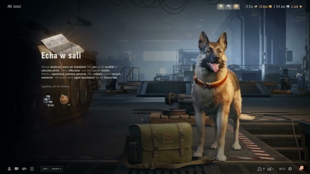 World of Tanks Czołg za przepustkę Bitewną OCP Peacekeeper IX tier Premium