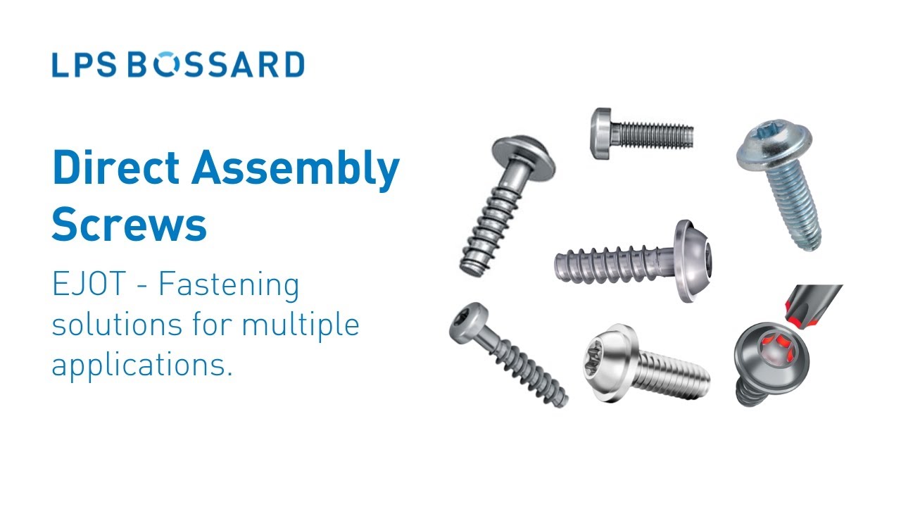 EJOT Fastening Solutions for Multiple Applications | Direct Assembly Screws | LPS Bossard India