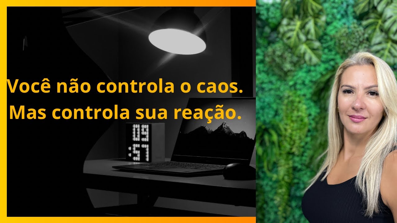 Você não controla o caos 