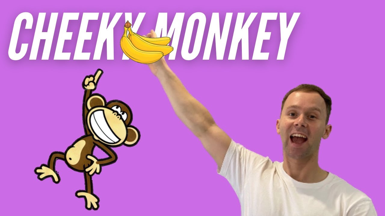 Cheeky Monkey ESL Chant & Game + Bonus Song - Warm Up Activity for Kindergarten Actions