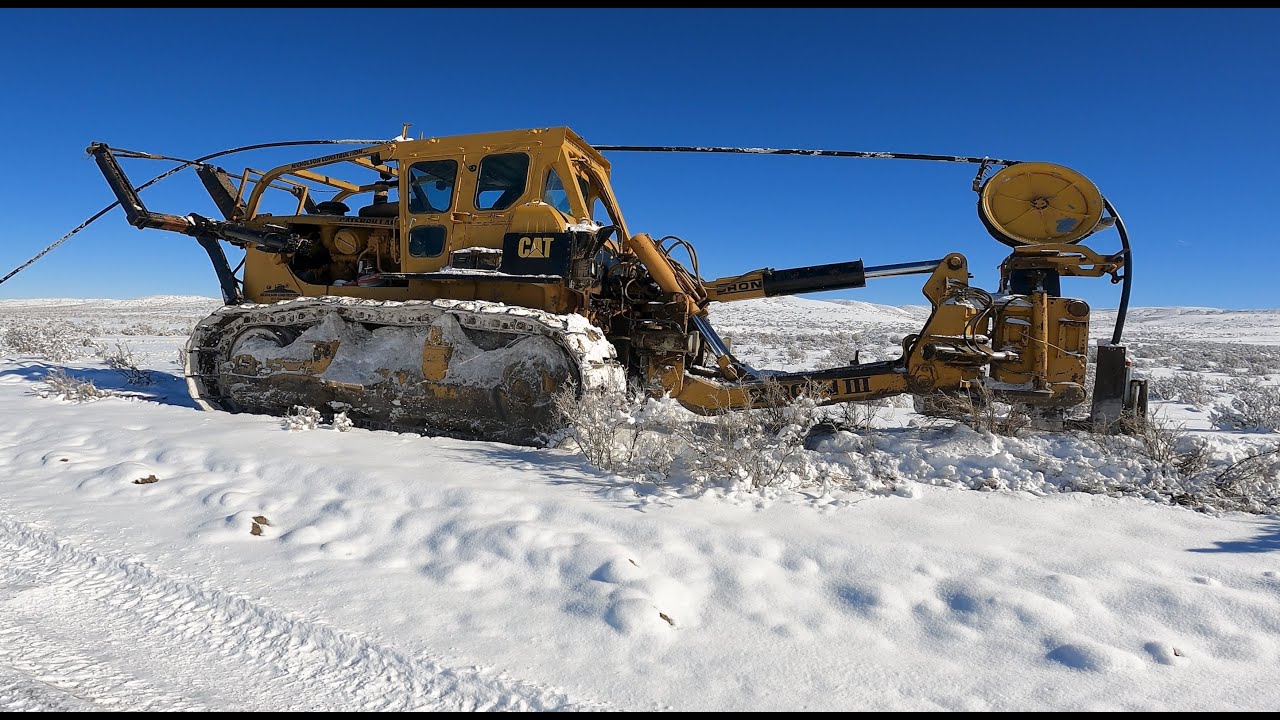 D-9 CAT - Bull Springs 7 Mile Water Line Project, Wyoming 307-24-7, 4K