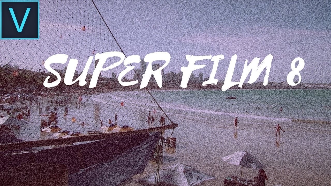 Efecto super film 8  Sony Vegas 15