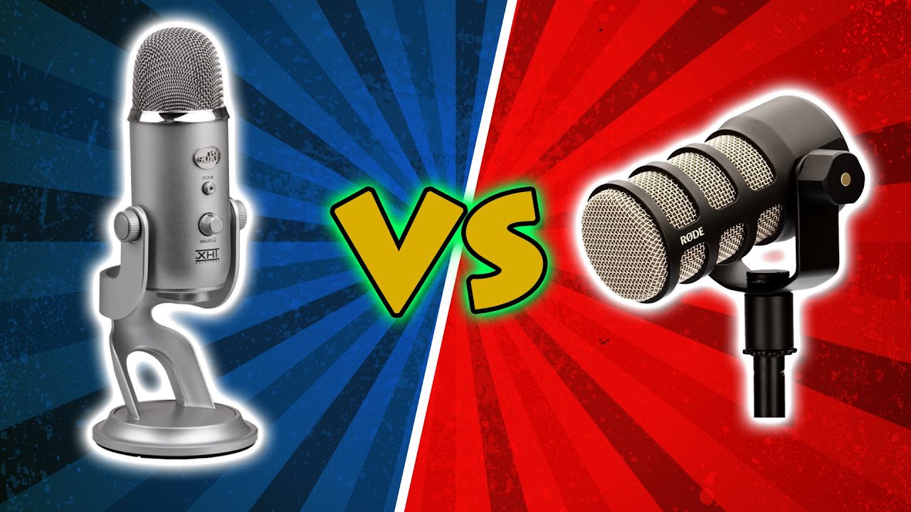 Por&oacute;wnanie Blue Yeti VS RODE PodMIC