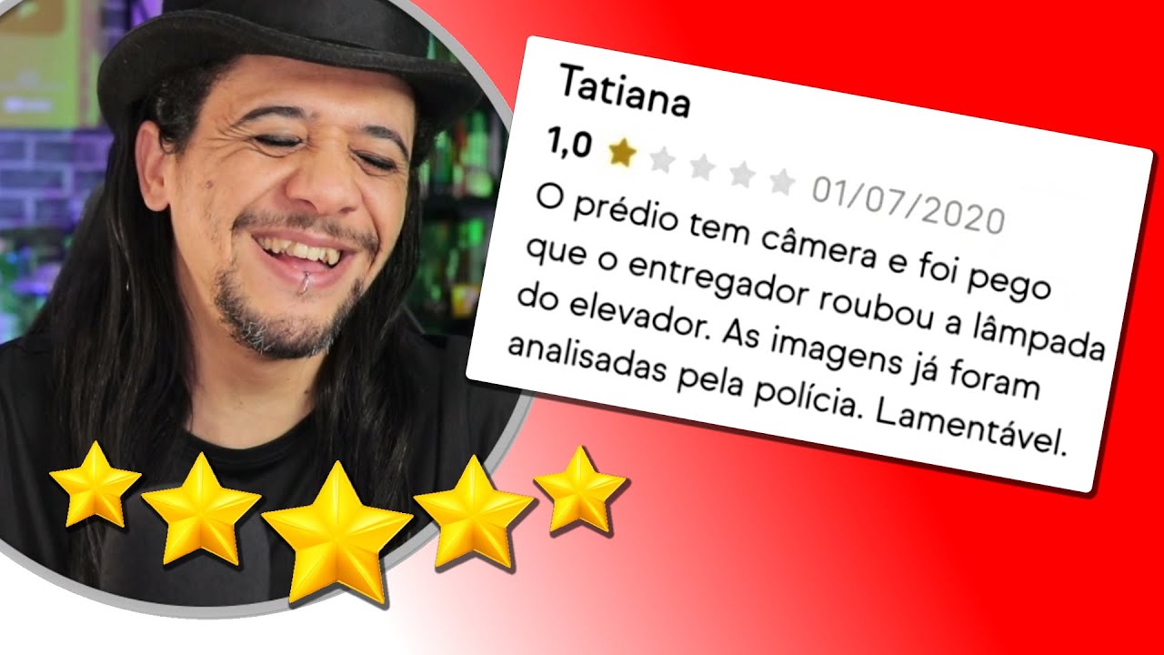 PIORES AVALIAÇÕES DO IFOOD - ENTREGADOR LARÁPIO!