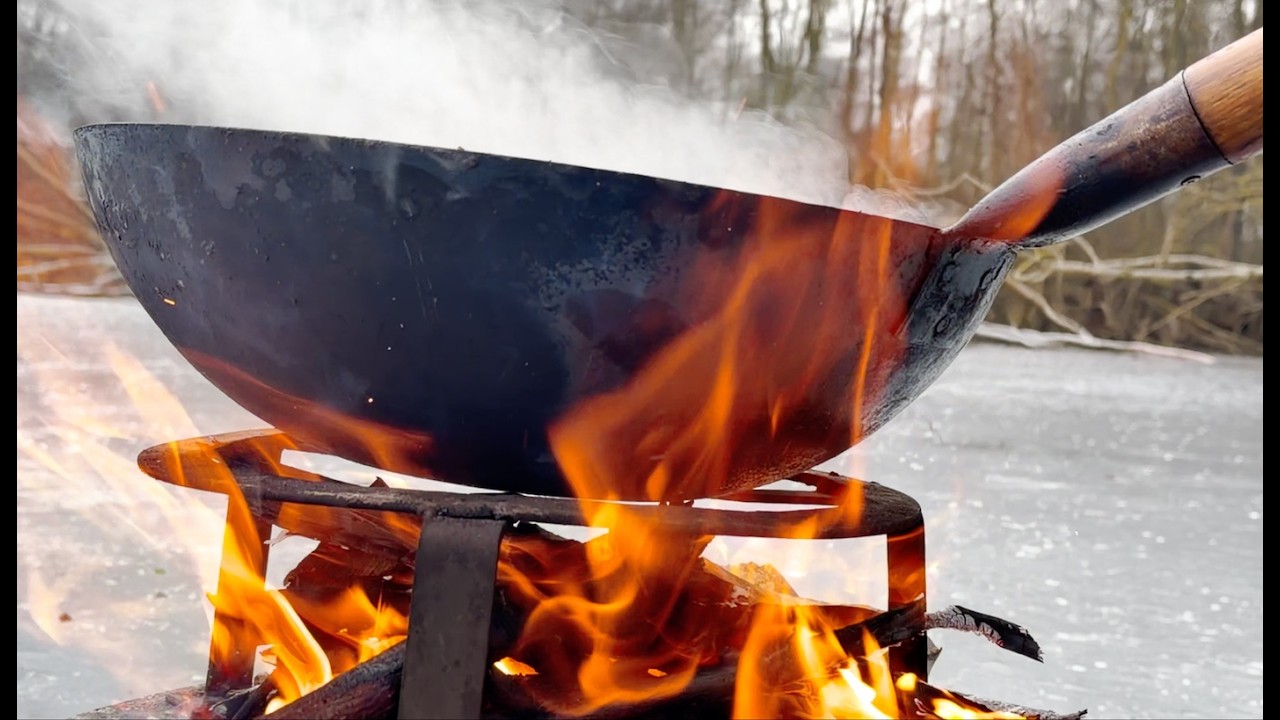 Fire on Ice | Cooking in Silence