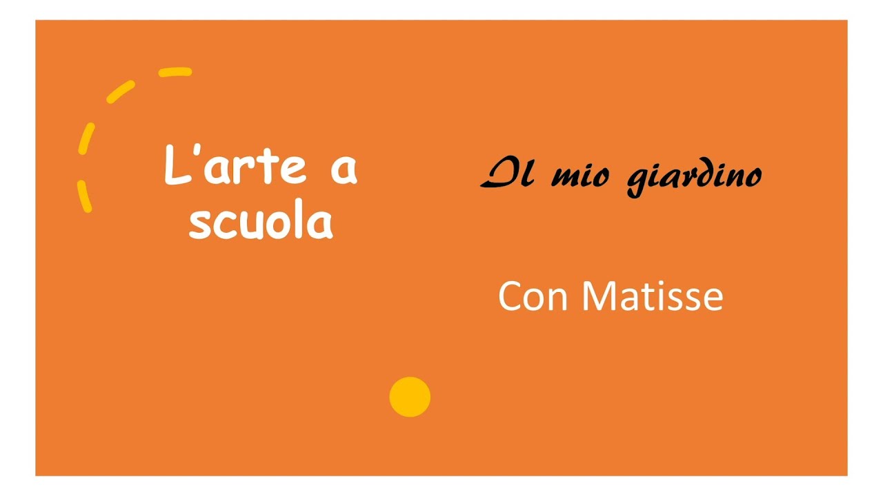 Creiamo il nostro giardino con Matisse 🎨