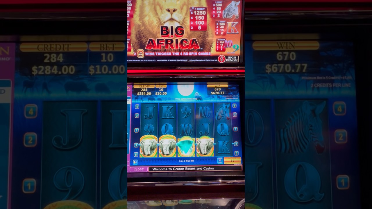 Safari In Big Africa #casino #slots #gambling