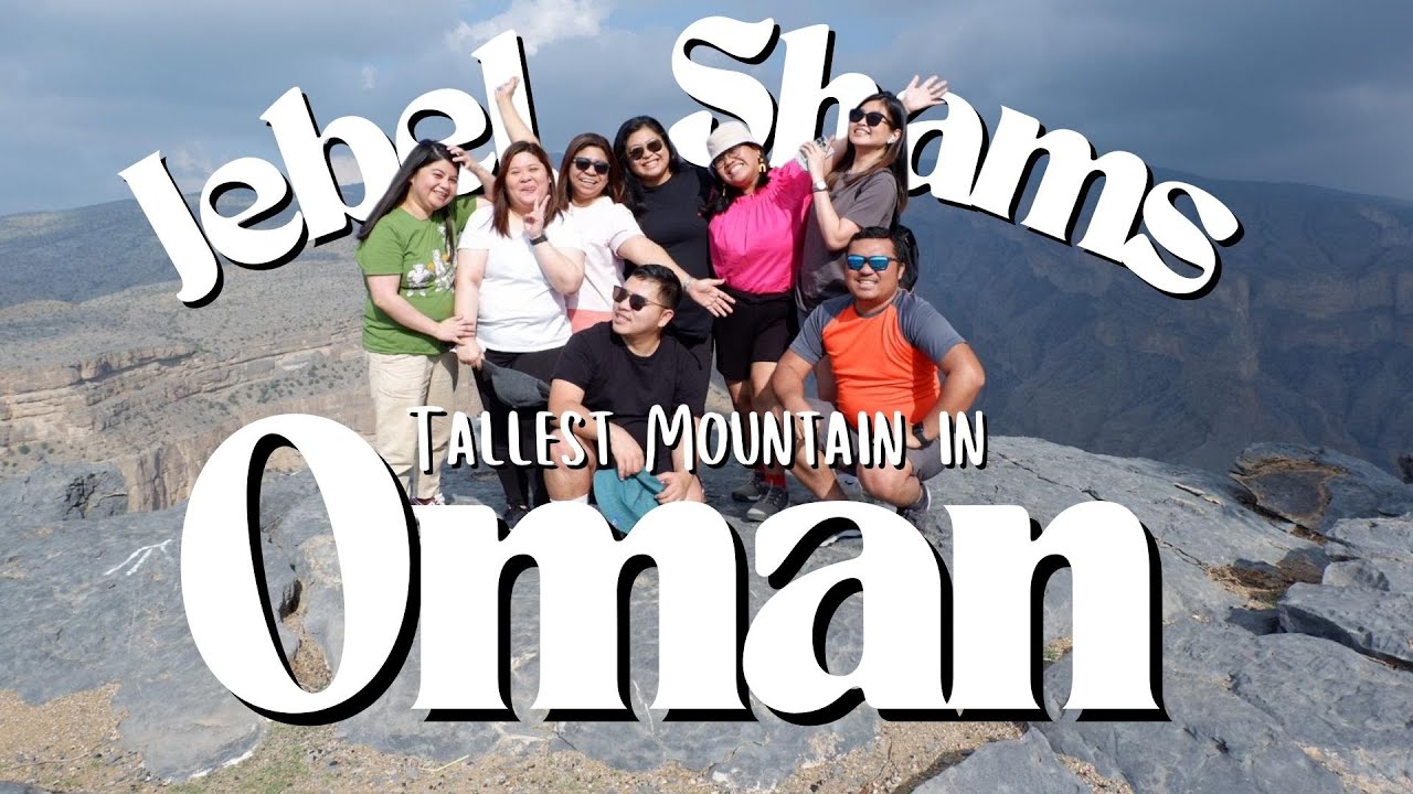 Jebel Shams Oman, Grand Canyon, Tallest Mountain in the Gulf! #Oman