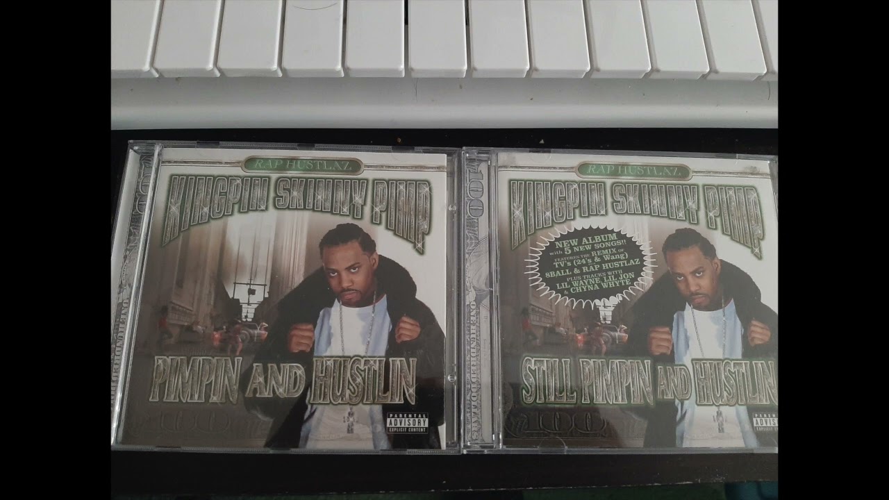 Kingpin Skinny Pimp - Pimpin And Hustlin & Still Pimpin And Hustlin - (Both Albums) RARE !!!!