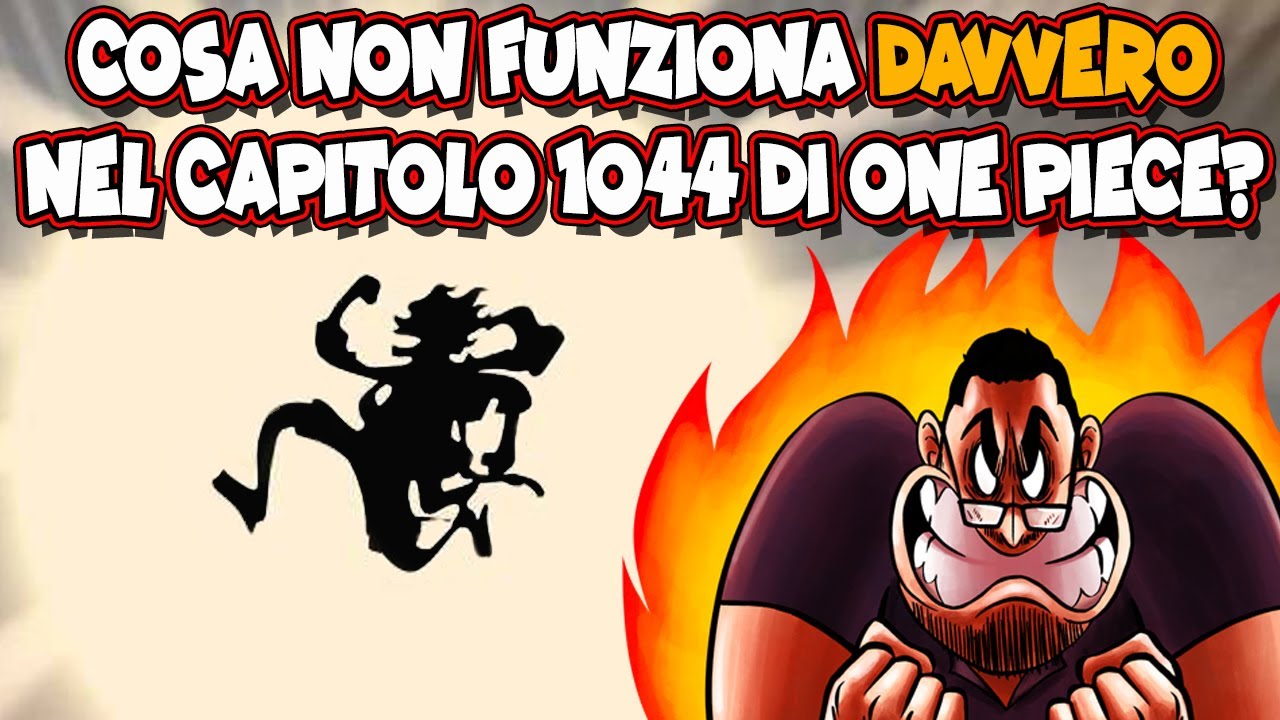 ONE PIECE 1044: COSA NON MI PIACE E NON FUNZIONA DAVVERO? (spiegato bene)