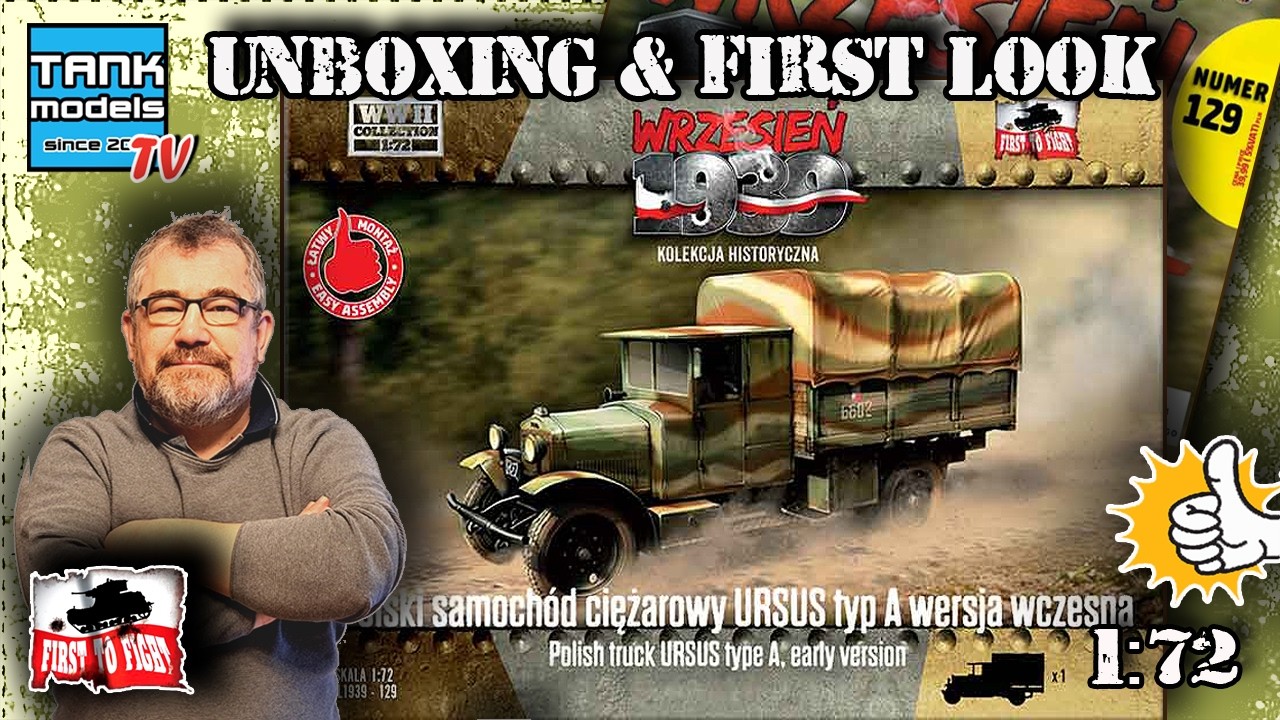 🇵🇱  URSUS A WCZESNY 🇵🇱  - Unboxing 498 (🇵🇱🇬🇧) - FIRST TO FIGHT PL1939-129