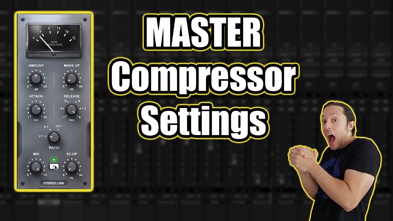 My Master Buss Compressor Settings For Metal Mixes