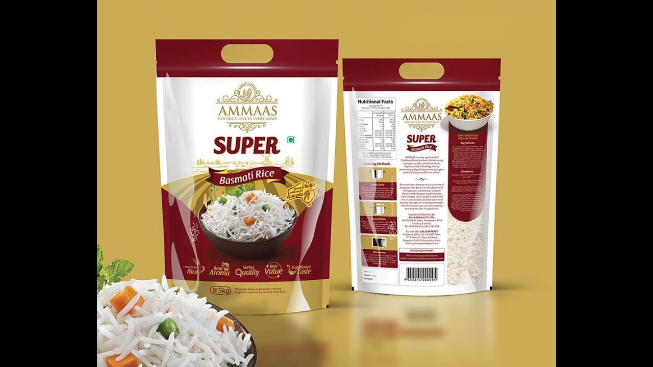 how to make Rice Packaging Design Using Coreldraw X7 / ahsan sabri