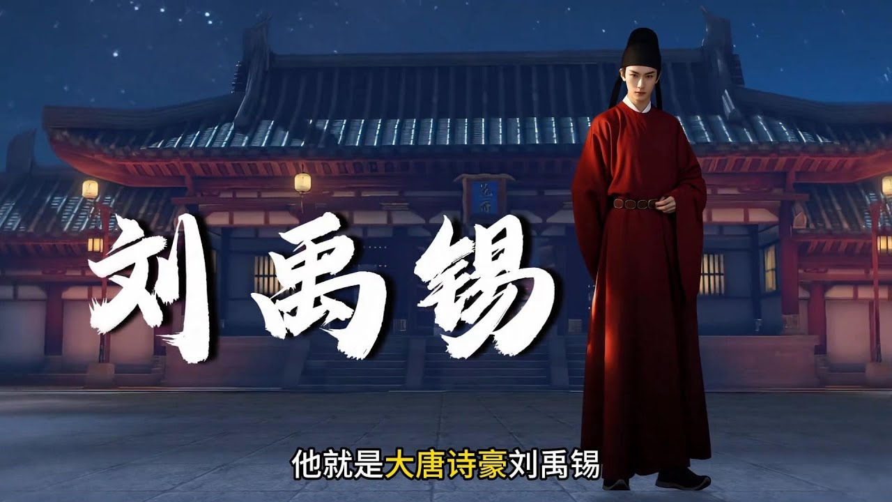 他是大唐最嘴硬的男人，天塌下来都能用嘴顶住！斯是陋室，惟吾德馨。唐朝诗人刘禹锡。