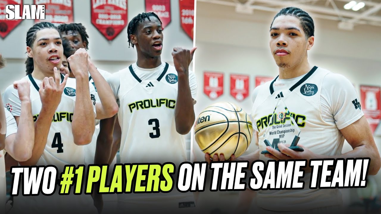 AJ Dybantsa and Tyran Stokes Led Prolific Prep to a Championship! 🏆🚨